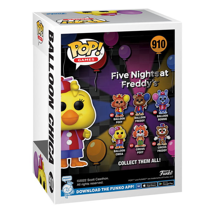 Funko Figura POP! Games Five Nights at Freddy's Balloon Chica