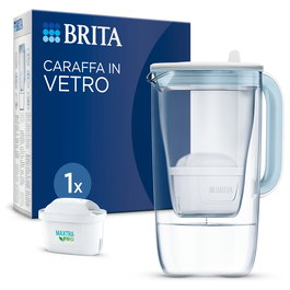 Brita Model One Filtro de Agua para Jarra de Vidrio 2.5 L con 1 Filtro