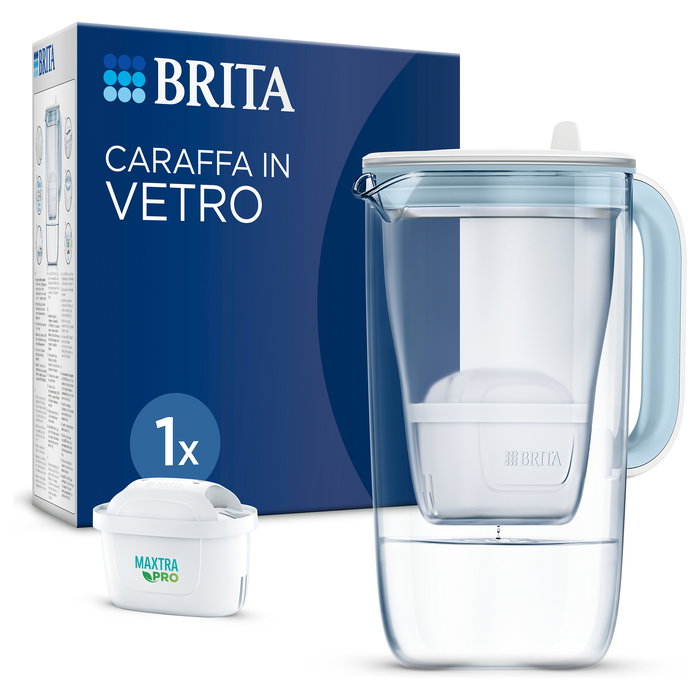 Brita Model One Filtro de Agua para Jarra de Vidrio 2.5 L con 1 Filtro Brita Model One Filtro de Agua para Jarra de Vidrio 2.5 L con 1 Filtro