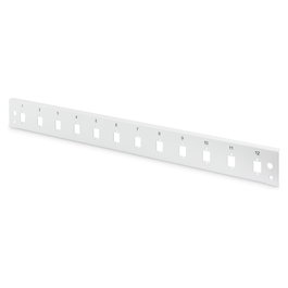 Digitus DN-96206-QL Panel frontal para caja de empalmes 12x LC DX