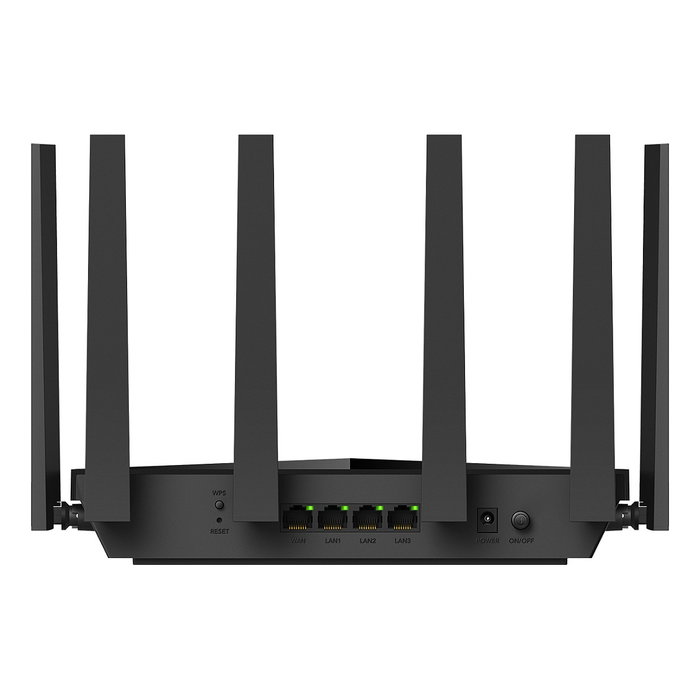 Cudy BE11000 Router Wi-Fi 7 Tribanda Mesh 2.5G Ethernet Negro Cudy BE11000 Router Wi-Fi 7 Tribanda Mesh 2.5G Ethernet Negro