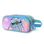 Karactermania Estuche Portatodo 3D Lilo y Stitch Azul Mischievous
