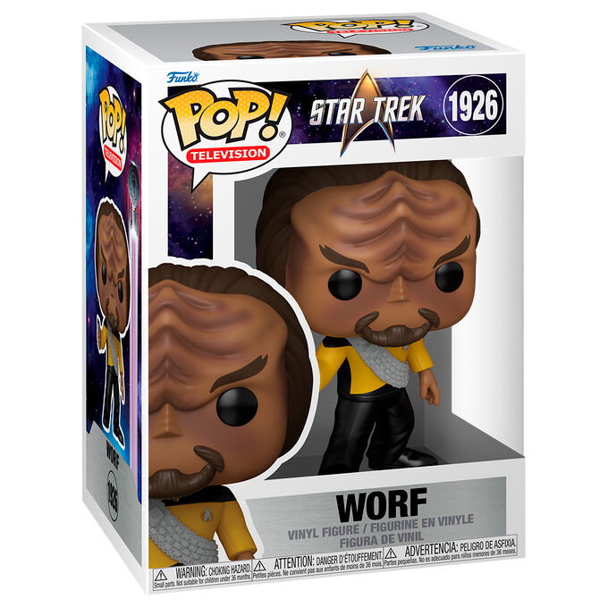 Funko POP! Star Trek Worf Figura de Vinilo