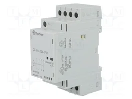 FINDER Contactor de Instalación Modular 4-polar 25A 24VAC/24VDC