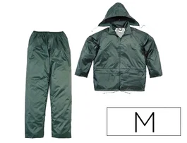 Deltaplus Conjunto de lluvia 400 verde talla M