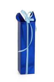 Papel De Regalo Bobina Colibri 30 Cm X 30 M Simple Azul Mate