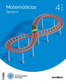 SANTILLANA Matemáticas 4º ESO Opción A C. Sociales Construyendo Mundos 2023