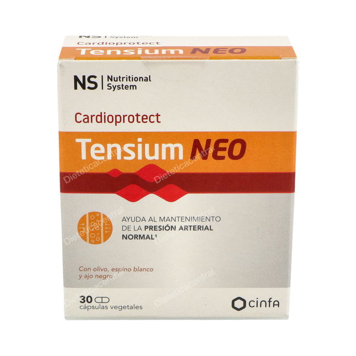 NS Cardioprotect Tensium Neo 30 Cápsulas Vcaps NS Cardioprotect Tensium Neo 30 Cápsulas Vcaps