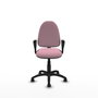 PIQUERAS Y CRESPO Silla de oficina Aýna Rosa con Brazos Fijos