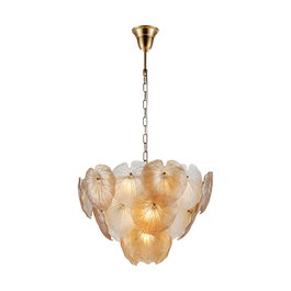 Lámpara Techo Champán Cristal 57 X 57 X 38 cm