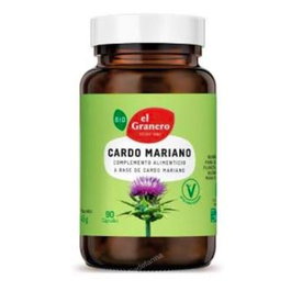 EL GRANERO Cardo Mariano 90Cap. Bio Complemento Alimenticio Vegano