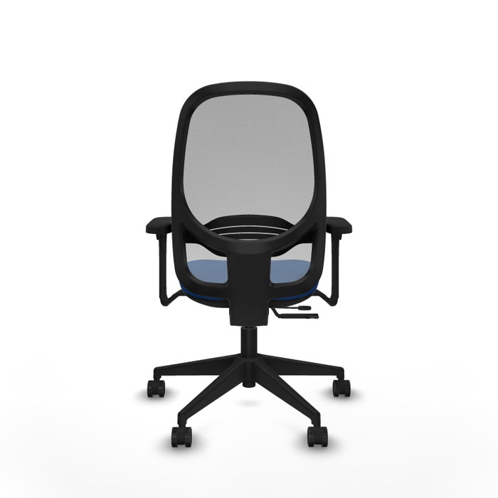 PIQUERAS Y CRESPO Silla de oficina Cilanco con mecanismo Sincro/Traslack Azul y Gris PIQUERAS Y CRESPO Silla de oficina Cilanco con mecanismo Sincro/Traslack Azul y Gris