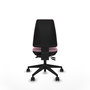 PIQUERAS Y CRESPO Silla de oficina Elche Rosa con mecanismo Asincro