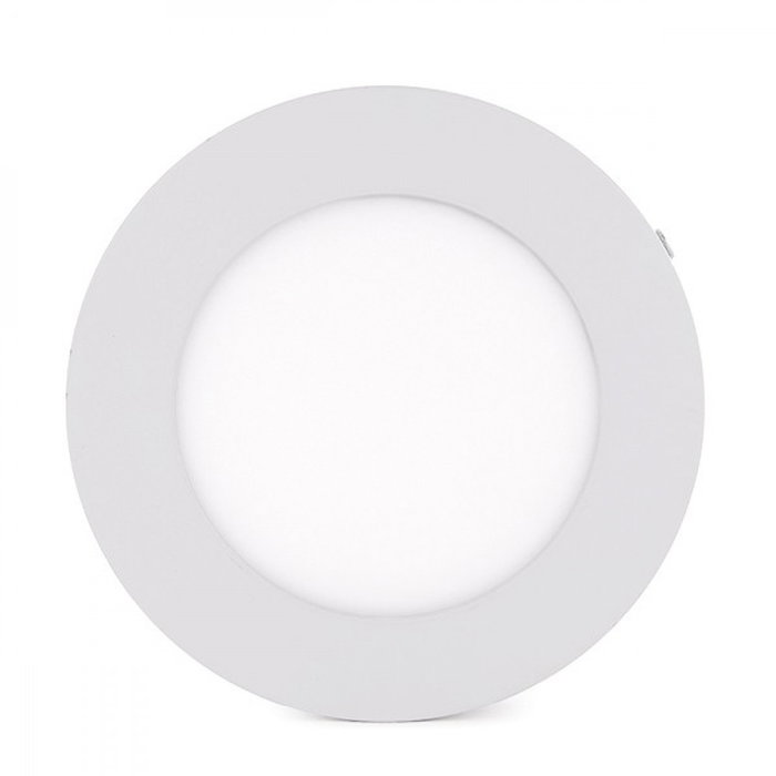 Plafón LED Circular Blanco Frío 6W 600Lm 6000K
