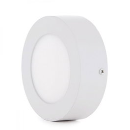 Plafón LED Circular Blanco Frío 6W 600Lm 6000K