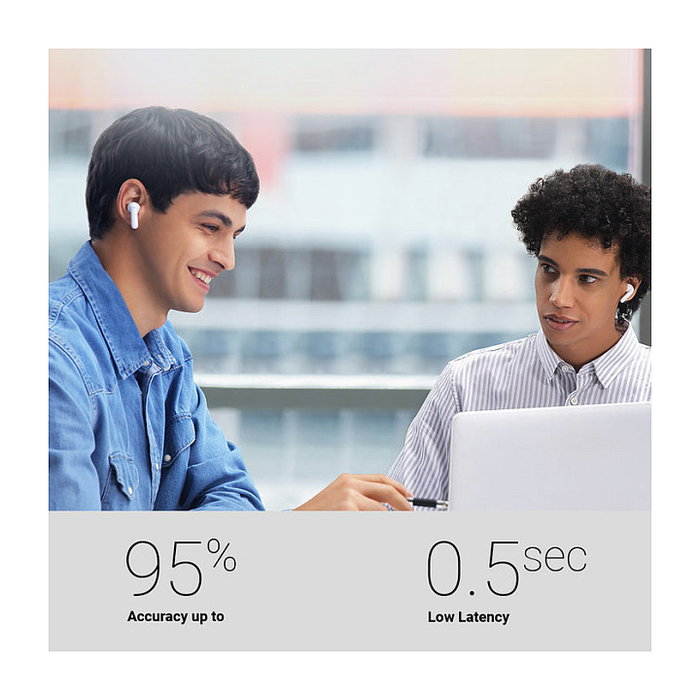 Timekettle M3 Auriculares de Traducción Inalámbricos Blanco