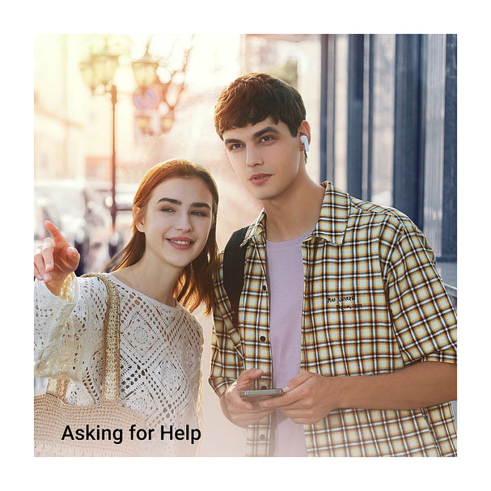 Timekettle M3 Auriculares con Traducción Offline Inalámbricos Bluetooth 5.2 para Llamadas/Música, Resistentes al Agua IPX4, 25h Batería, Blanco