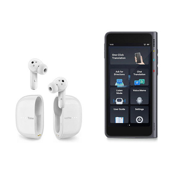 Timekettle M3 Auriculares de Traducción Inalámbricos Blanco