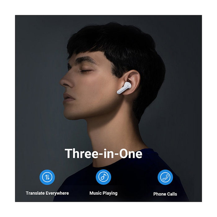 Timekettle M3 Auriculares de Traducción Inalámbricos Blanco