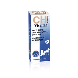 Visvitae Epitelizante Oftálmico 15 g - Pomada para la Regeneración de la Córnea y Tratamiento de Úlceras Oculares en Perros y Gatos