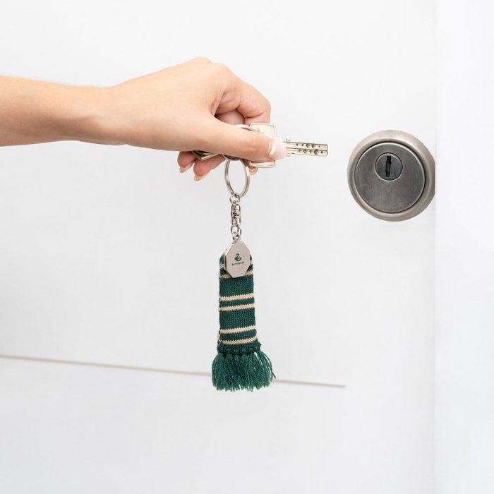 Harry Potter Llavero Bufanda Slytherin 15 cm