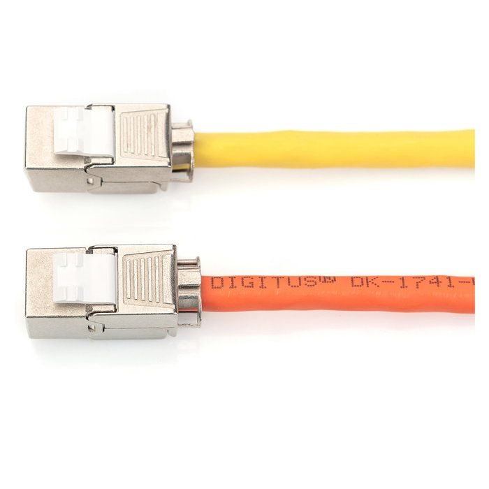 Digitus CAT6a RJ45 Buchse AWG 22-26 360° Werkzeuglos 24-Pack Conector Keystone Ethernet Profesional