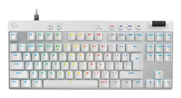 Logitech Keyboard G Pro X Rapid TKL Blanco / 920-013242 - Teclado Mecánico Gaming Tenkeyless