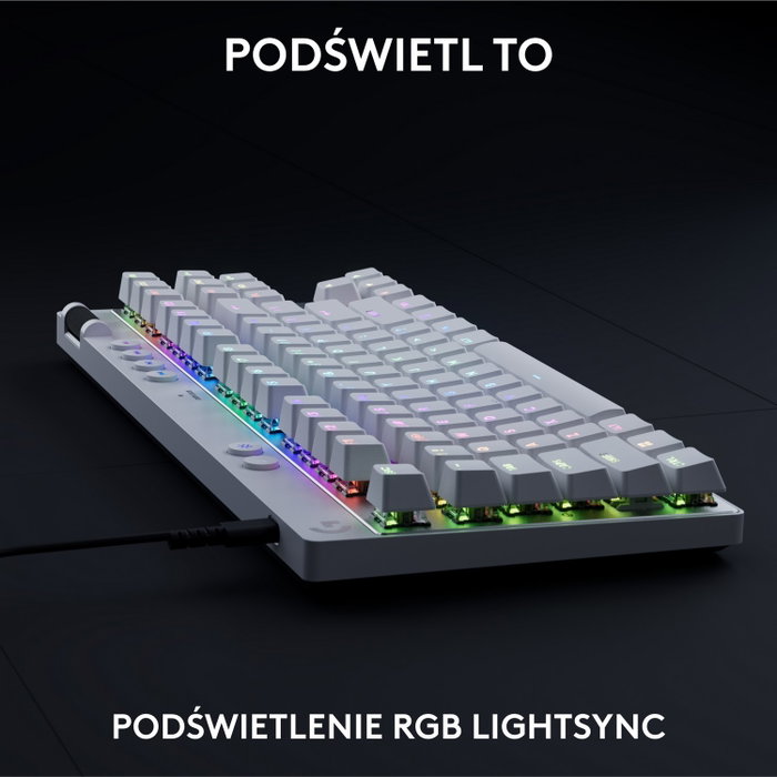 Logitech G Pro X Rapid TKL Blanco