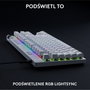 Logitech G Pro X Rapid TKL Blanco