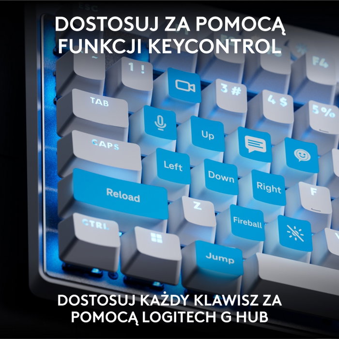 Logitech G Pro X Rapid TKL Blanco