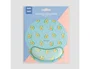 Wondee Alfombrilla de Ratón Ergonómica de Gel con Reposamuñecas, Diseño Aguacates, Antideslizante, Impermeable, 250x230 mm