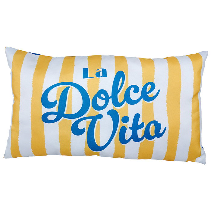 Home Deco Factory Cojín Decorativo 30x50 - Colección Dolce Vita - Colores Surtidos (Amarillo/Azul, Azul/Naranja, Rosa/Rojo) Home Deco Factory Cojín Decorativo 30x50 - Colección Dolce Vita - Colores Surtidos (Amarillo/Azul, Azul/Naranja, Rosa/Rojo)