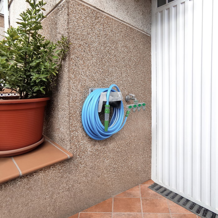 SATURNIA Distribuidor de Manguera de 4 Vías con Adaptador