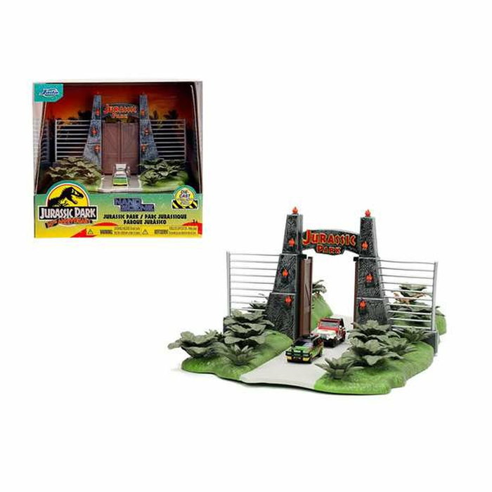 JADA TOYS Jurassic Park 30Th Anniversary Escenario Jurassic Park Nano Scene JADA TOYS Jurassic Park 30Th Anniversary Escenario Jurassic Park Nano Scene