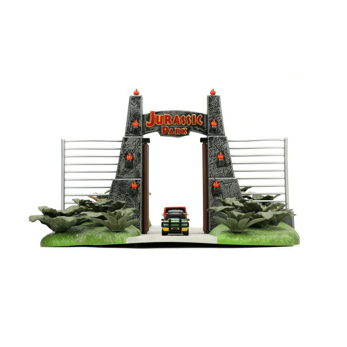 JADA TOYS Jurassic Park 30Th Anniversary Escenario Jurassic Park Nano Scene JADA TOYS Jurassic Park 30Th Anniversary Escenario Jurassic Park Nano Scene