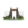JADA TOYS Jurassic Park 30Th Anniversary Escenario Jurassic Park Nano Scene