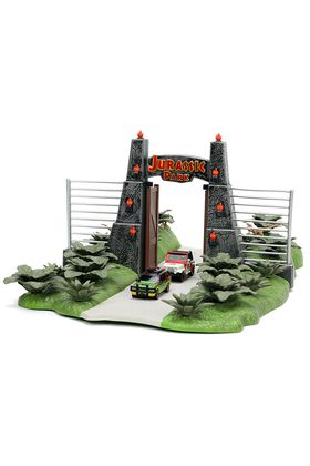 JADA TOYS Jurassic Park 30Th Anniversary Escenario Jurassic Park Nano Scene