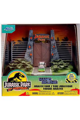 JADA TOYS Jurassic Park 30Th Anniversary Escenario Jurassic Park Nano Scene