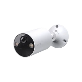 TP-Link Cámara Vigilancia Tapo C410 Blanco - Inalámbrica Batería, Resolución 2K, Visión Nocturna Color, IP65, Exterior/Interior