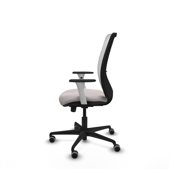 PIQUERAS Y CRESPO Silla de oficina Zulema con mecanismo Sincro/Traslack, Blanco PIQUERAS Y CRESPO Silla de oficina Zulema con mecanismo Sincro/Traslack, Blanco