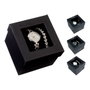 Time Essentials Reloj de Pulsera Plata con Pulsera, Aleación 90% Acero Inox 10%, 19 cm, Varios Modelos