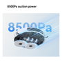 Imou RV3 Aspirador Robot con Función Fregado, Navegación LiDAR, Capacidad Polvo 0.32L, Batería 6400 mAh, Blanco