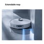 Imou RV3 Aspirador Robot con Función Fregado, Navegación LiDAR, Capacidad Polvo 0.32L, Batería 6400 mAh, Blanco