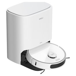 Imou RV3 Aspirador Robot con Función Fregado, Navegación LiDAR, Capacidad Polvo 0.32L, Batería 6400 mAh, Blanco