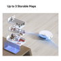 Imou RV3 Aspirador Robot con Función Fregado, Navegación LiDAR, Capacidad Polvo 0.32L, Batería 6400 mAh, Blanco