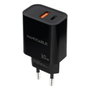 Nanocable Cargador de Pared 30W USB-C PD + USB-A QC Negro