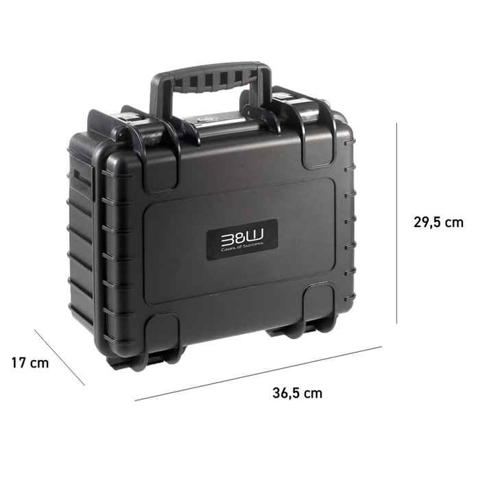 B&W Drone.case PP.117 Black para Antigravity A1 B&W Drone.case PP.117 Black para Antigravity A1