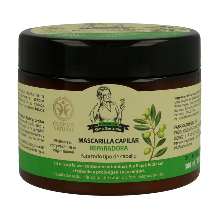 Oma Gertrude Mascarilla Capilar Reparación y Nutrición 300ml Oma Gertrude Mascarilla Capilar Reparación y Nutrición 300ml