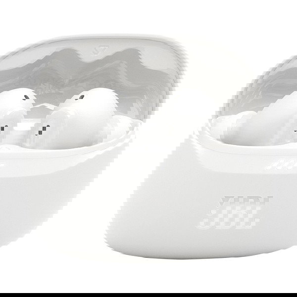 JBL Tune Beam 2 Auriculares Inalámbricos Bluetooth Intrauditivos, Color Blanco