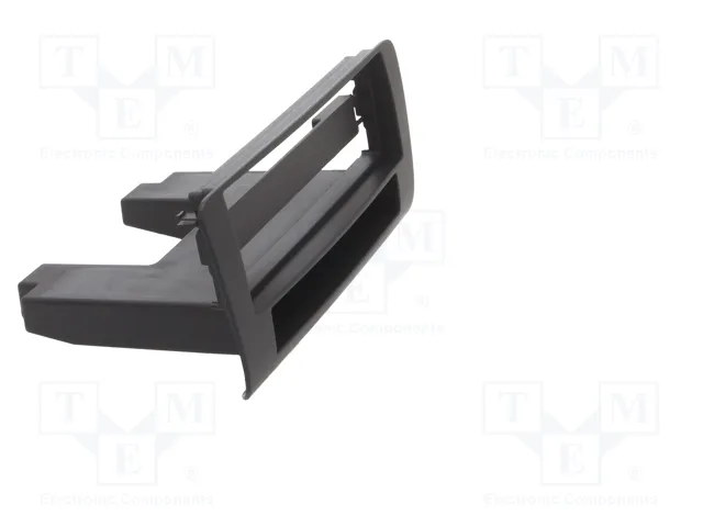 ACV Bastidor de montaje de radio para Audi 1 DIN negro